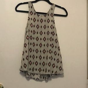 cute patterned tank top